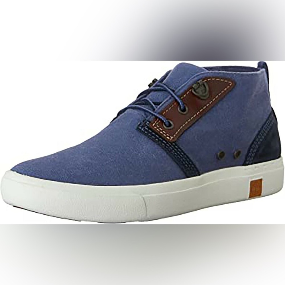Timberland Amherst Blue Canvas Chukka Sneaker